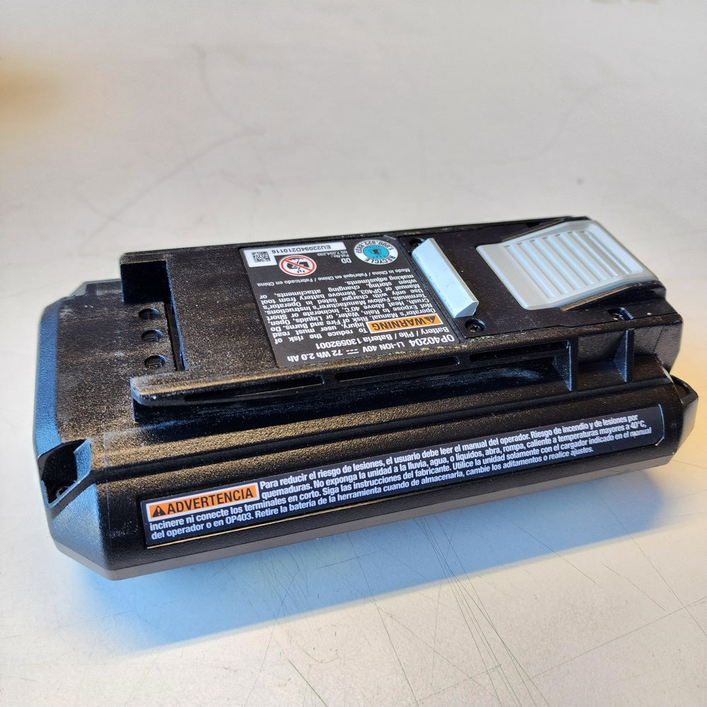 40V Lithium-Ion 2.0 Ah Battery 40V Lithium-Ion 2.0 Ah Battery
